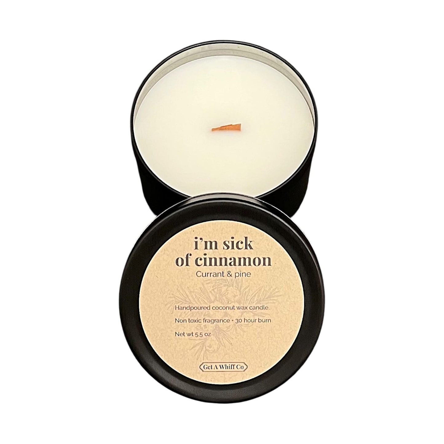 Winter Mood Tin Candles