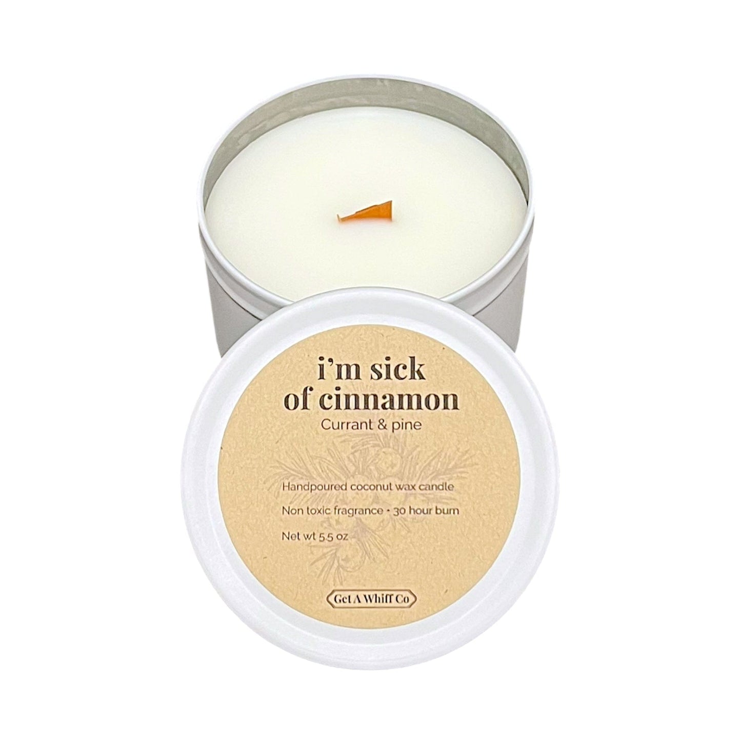 Winter Mood Tin Candles