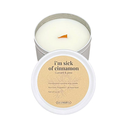 Winter Mood Tin Candles