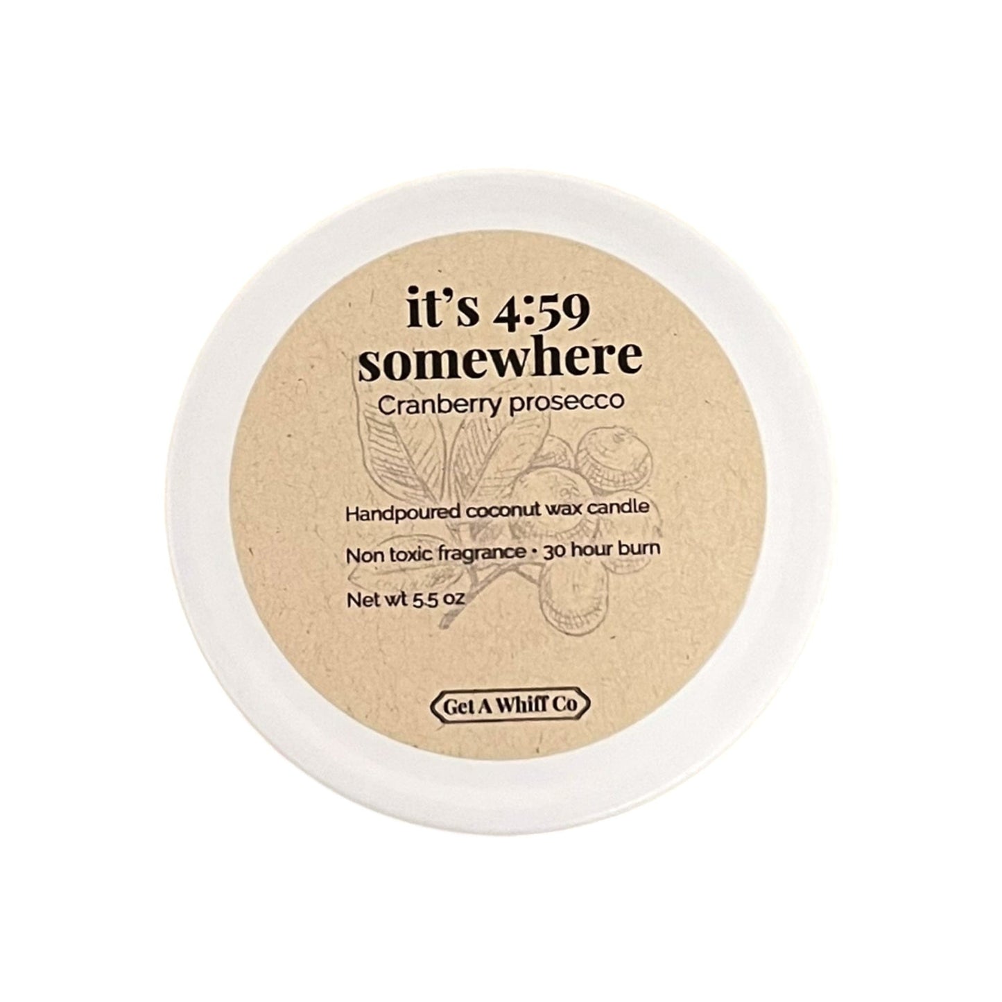 Winter Mood Tin Candles