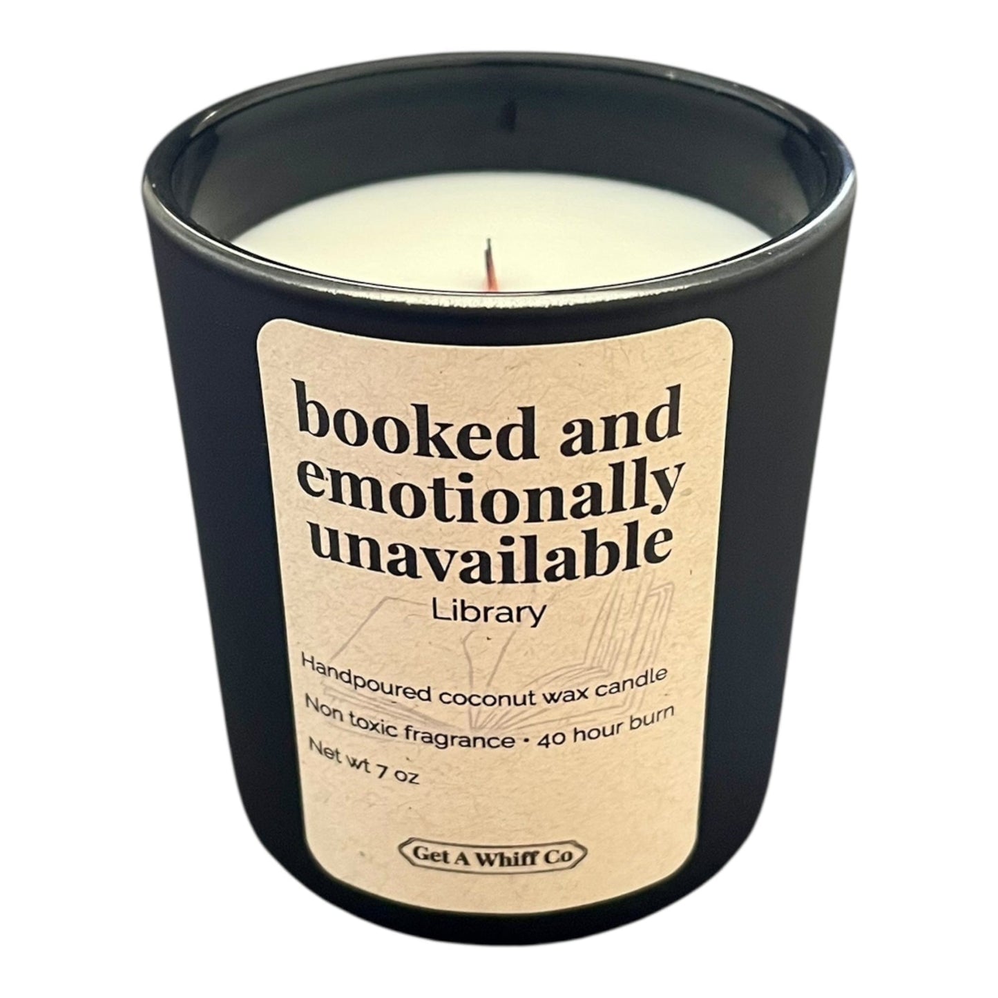 Matte Jar Crackling Candle