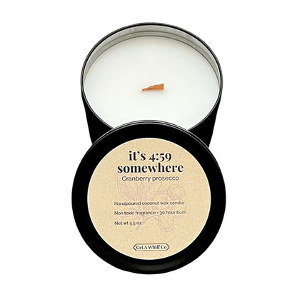 Winter Mood Tin Candles