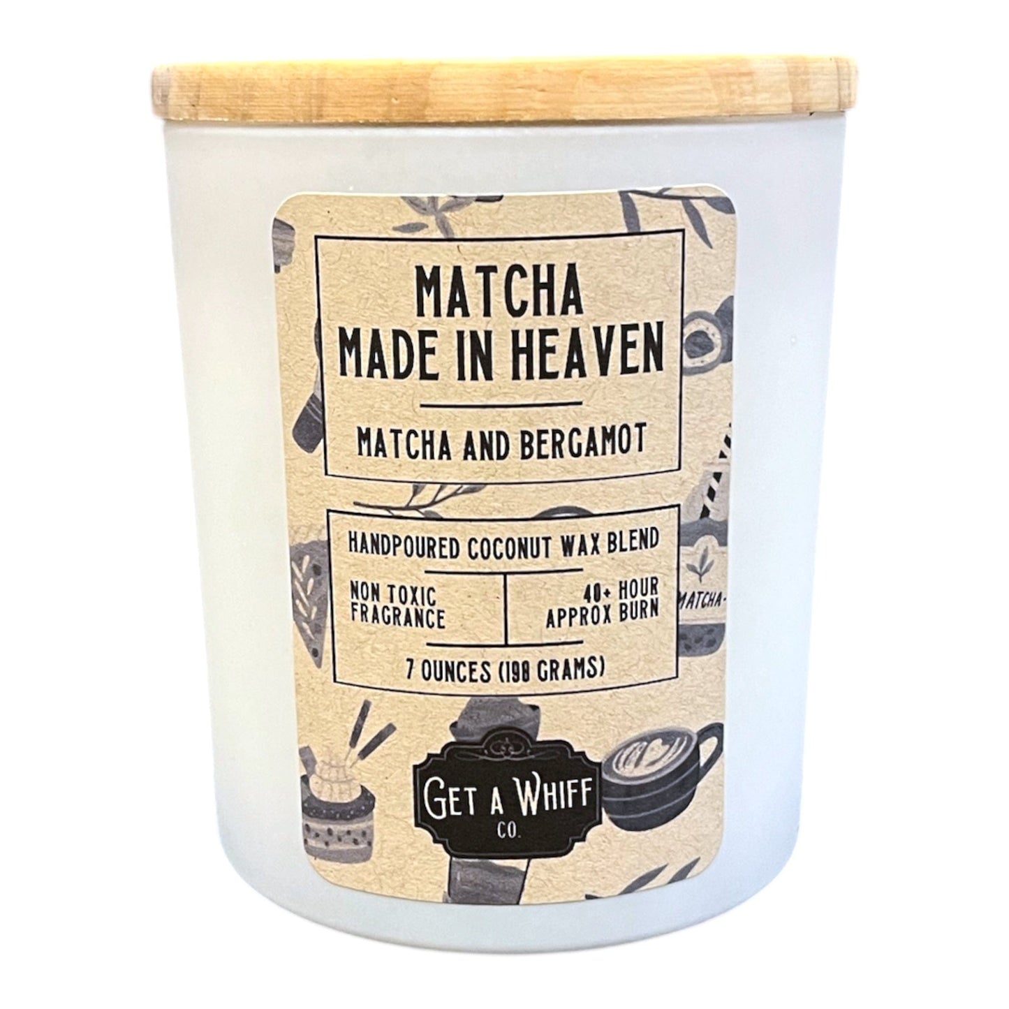 Matcha & Bergamot Matte Candle