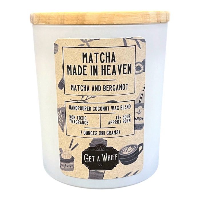 Matcha & Bergamot (Matcha Made In Heaven) Matte Jar Candle