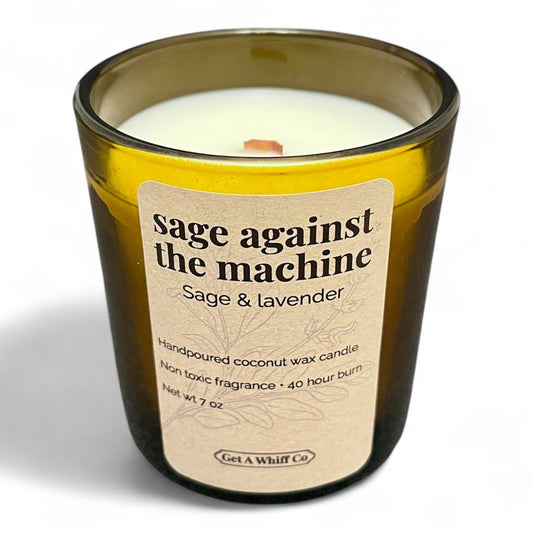 Amber Jar Crackling Candle