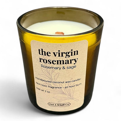 Amber Jar Crackling Candle