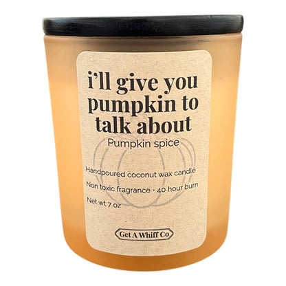 Fall Seasonal Candle