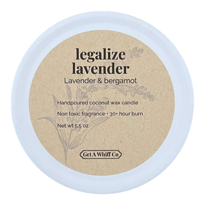 Matte Tin Crackling Candle