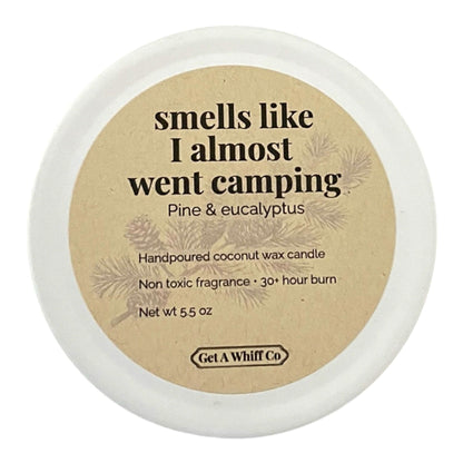 Matte Tin Crackling Candle