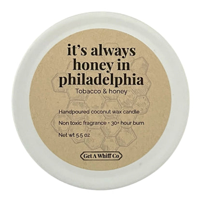 Matte Tin Crackling Candle