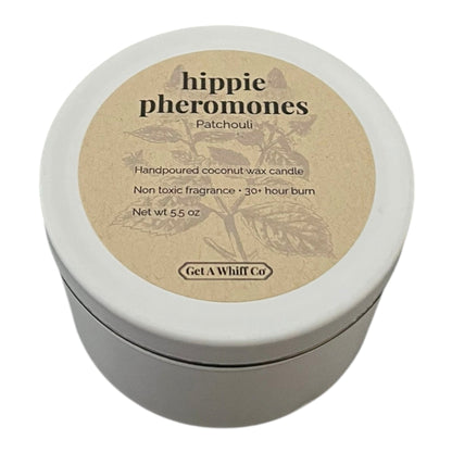 Matte Tin Crackling Candle