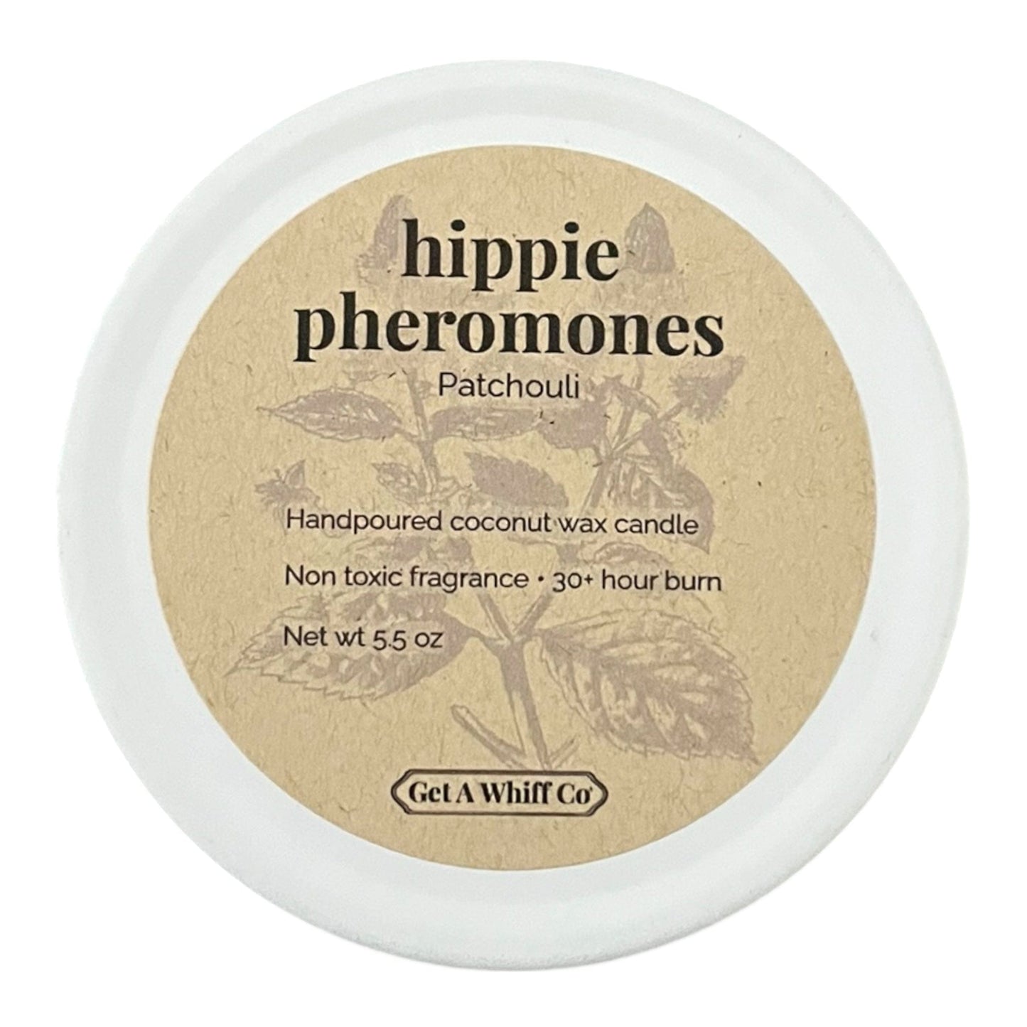 Matte Tin Crackling Candle