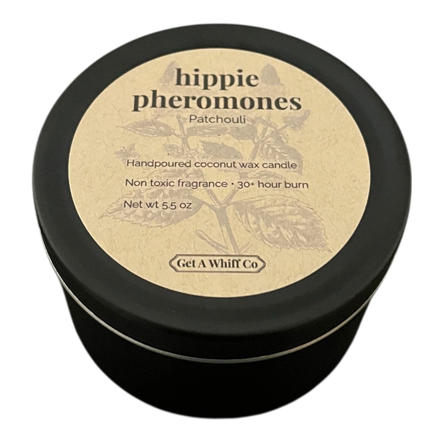 Matte Tin Crackling Candle