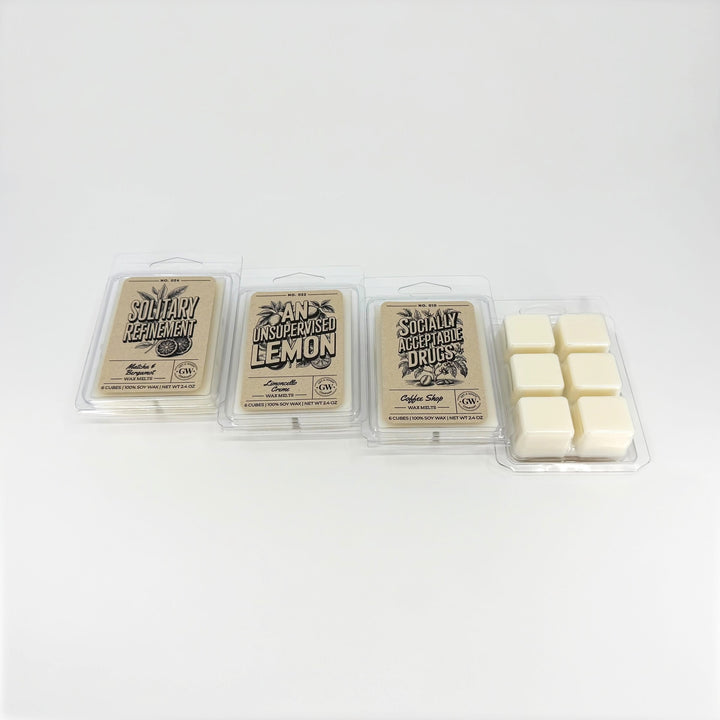 Wax Melt 3-Pack - Limoncello, Coffee &amp; Matcha (Jitter Bug)
