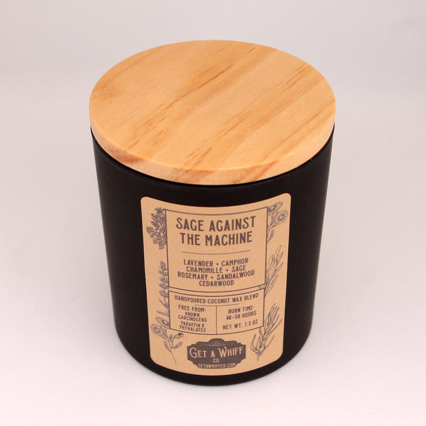  Svicha Candle Crackling Wood Scented Eco-Friendly