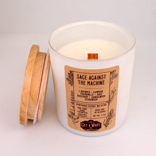 Sage & Lavender (Sage Against the Machine) Matte Jar Candle