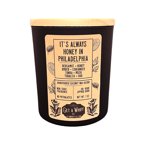 Tobacco & Honey (It's Always Honey In Philadelphia) Matte Jar Candle