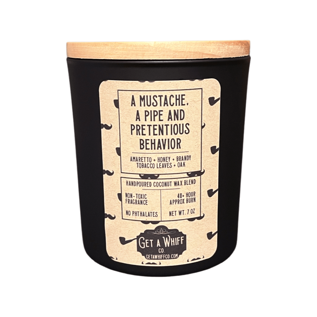 Whiskey Tobacco Matte Candle