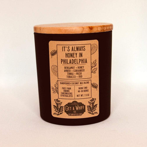 Tobacco & Honey (It's Always Honey In Philadelphia) Matte Jar Candle