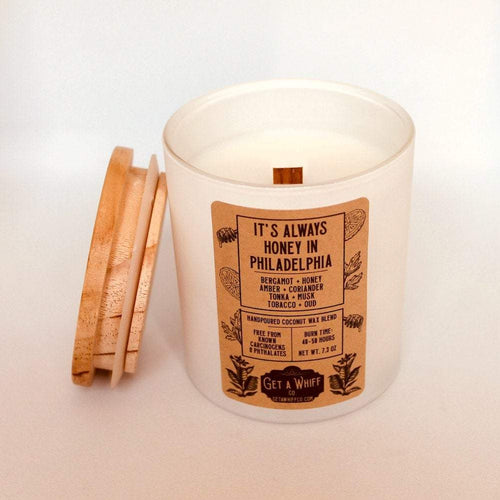 Tobacco & Honey (It's Always Honey In Philadelphia) Matte Jar Candle