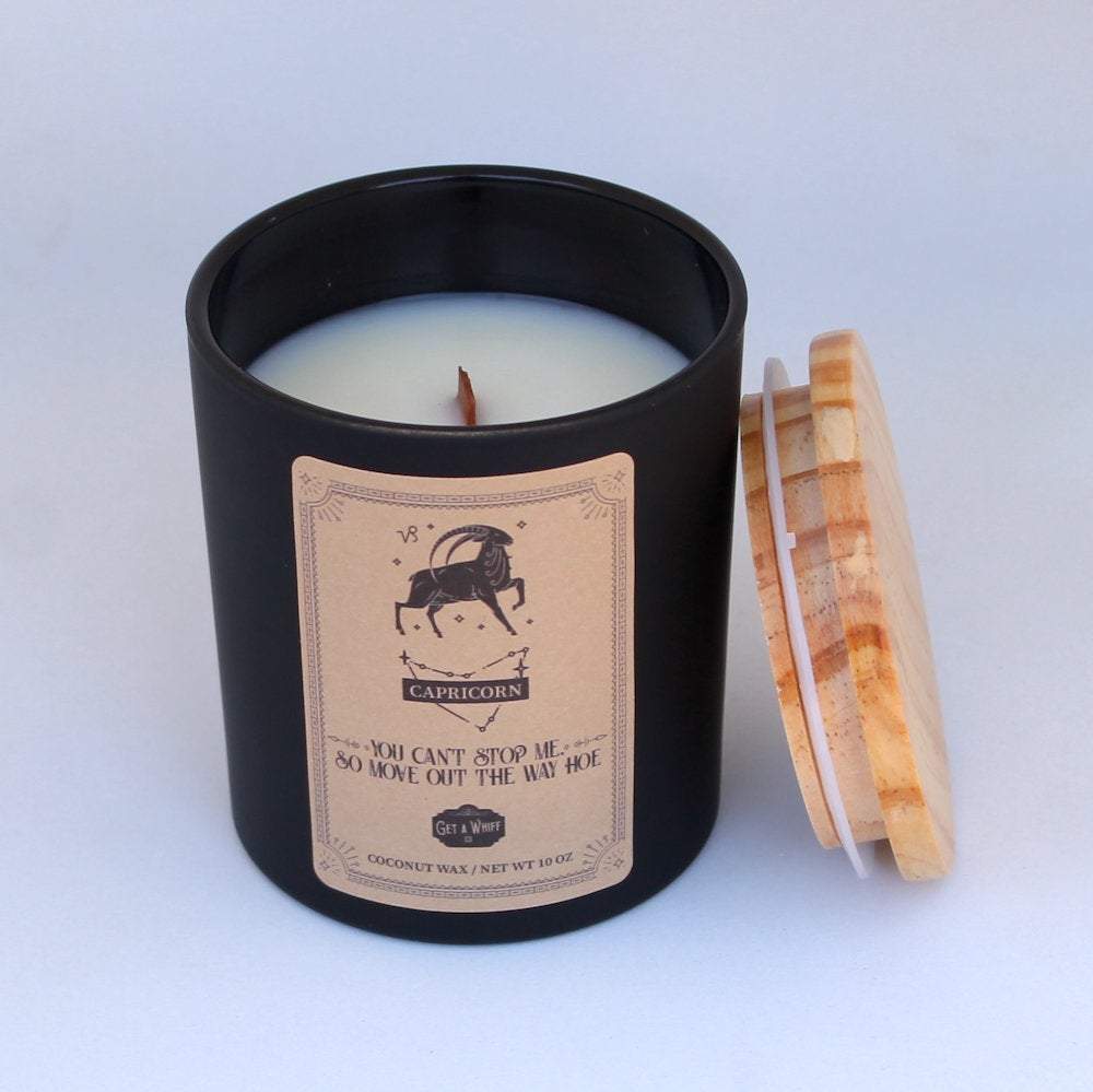 Capricorn Zodiac Candle 2 | Astrology Gifts | Zodiac Gifts | Astrology Candles | Birthday Candles Zodiac | Gifts For Astrology Lovers