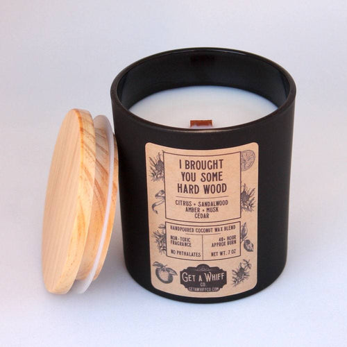 Sandalwood & Musk (I Brought You Some Hard Wood) Matte Jar Candle