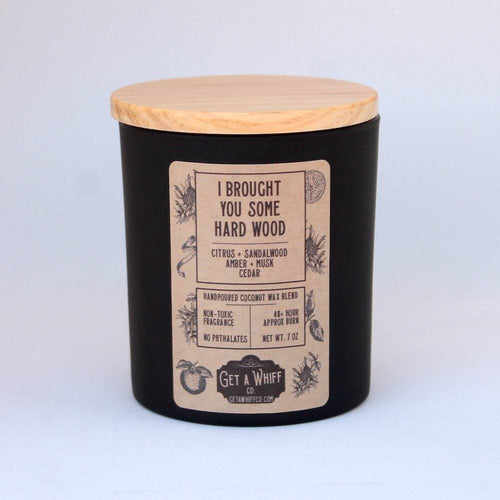 Sandalwood & Musk (I Brought You Some Hard Wood) Matte Jar Candle