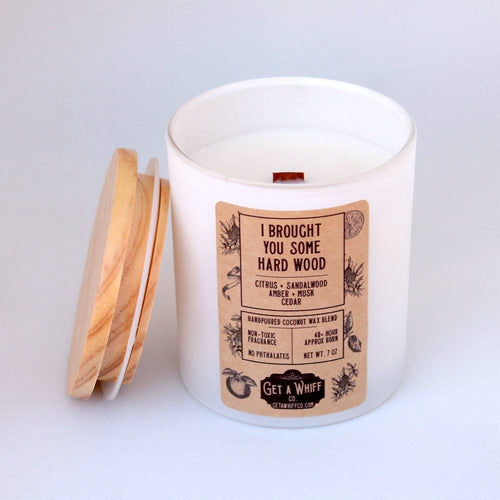 Sandalwood & Musk (I Brought You Some Hard Wood) Matte Jar Candle