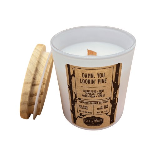 Crackling Wood Wick Candles – Amani Soaps