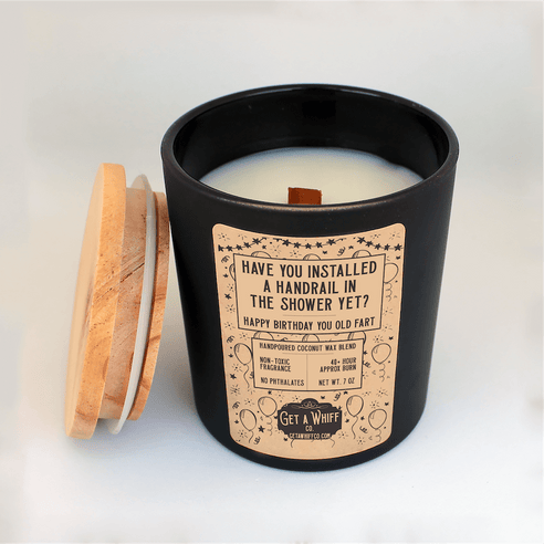 Have You Installed A Handrail In The Shower Yet? | Birthday Candle